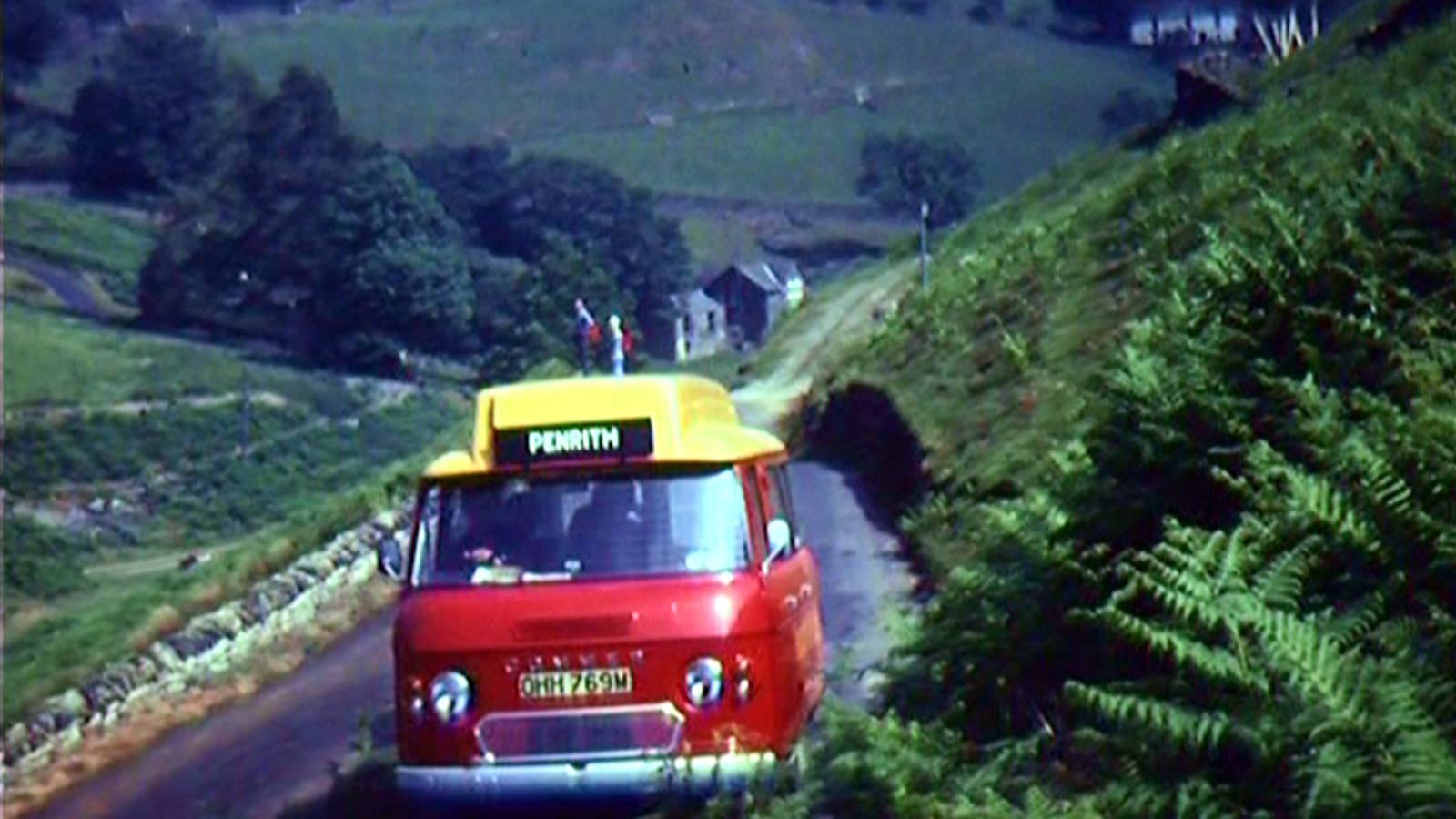 Lake District post bus, 1970s