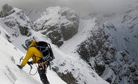 On the Cuillin on the winter round, photo Dave MacLeod