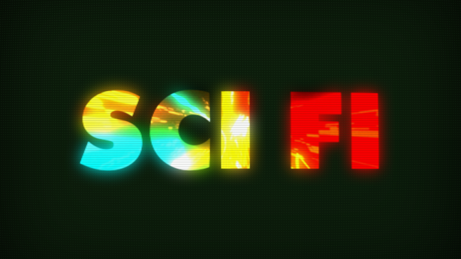 A retro-futuristic graphic reads: SCI FI