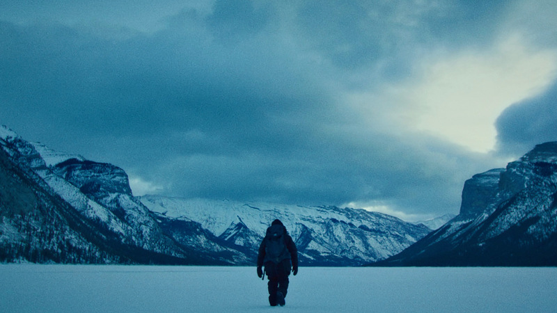 Elladj admiring the breath taking views of the Canadian Rockies. 