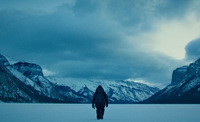 Elladj admiring the breath taking views of the Canadian Rockies. 