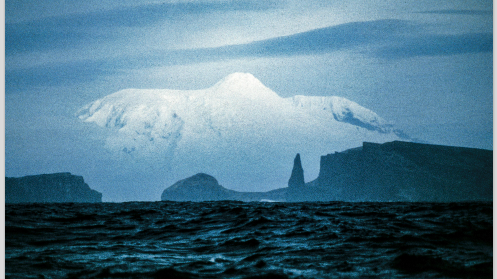 Big Ben, Australia's highest peak. on Heard Island