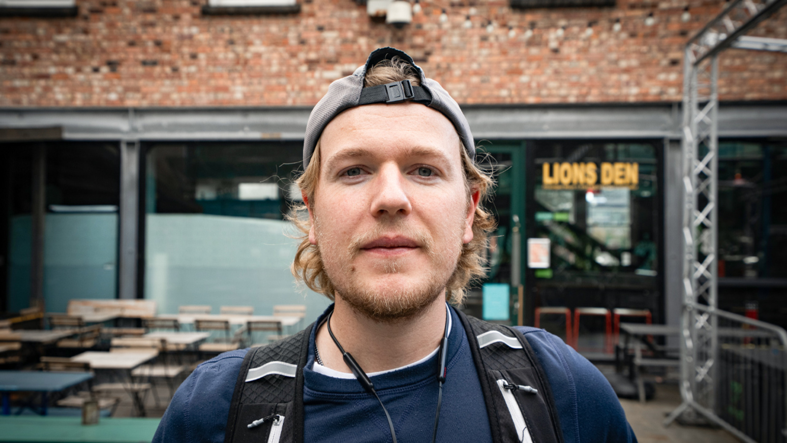 Portrait of Charlie King, Ultramarathon runner and musician