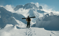 Peter Stelzner in the mountains of Chamonix